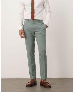 ASOS Skinny Suit Trousers - Grey