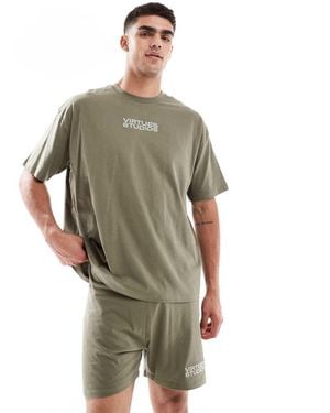 ASOS Nightwear Short Set - Grey