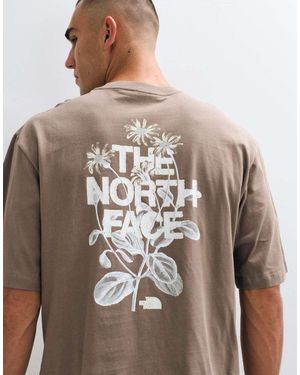The North Face Flower Power Oversized T-shirt - Brown