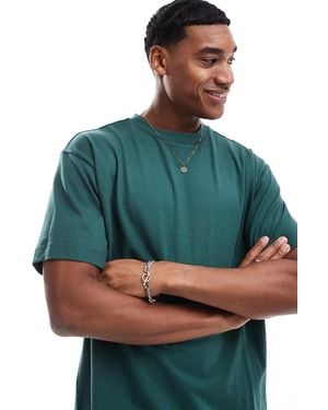 Cotton On Cotton On Box Fit Plain T-shirt - Blue