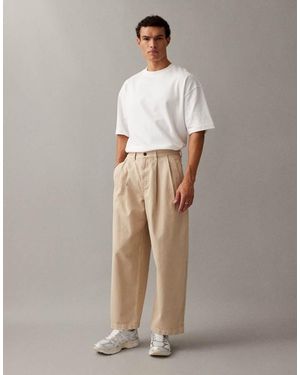 ASOS Vaqueros Grises De Corte Barrel Con Pinzas De -Neutro