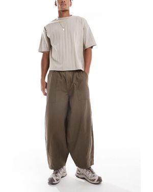 Cotton On Cotton On Arlo baggy Balloon Trouser - Natural