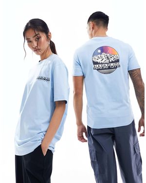 Napapijri Lahni Unisex T-shirt - Blue
