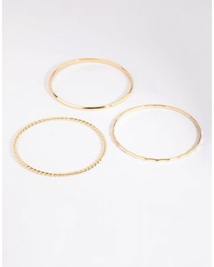 Lovisa Set Vergulde Armbandjes Met Verschillende Ontwerpen - Wit