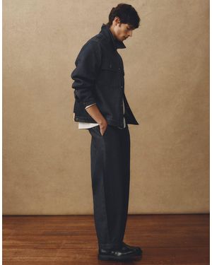 ASOS COLLECTIVE – ac-b-254 – schmal zulaufende barrel-jeans - Natur