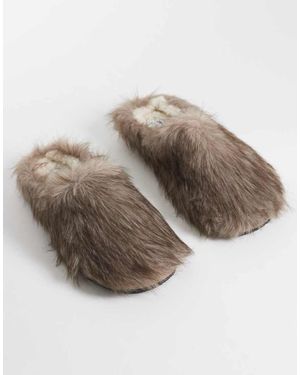 ASOS Mule Slippers - Grey