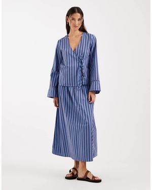 ONLY Midaxi Skirt Co-ord - Blue