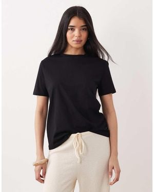 Mango Round Neck T-Shirt - Blue