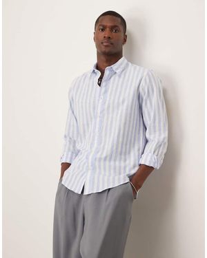 SELECTED Camicia A Maniche Lunghe - Bianco