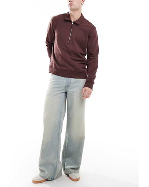 Calvin Klein Wide Leg Jeans - Red
