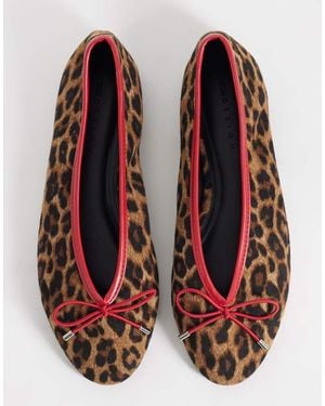 ASOS Lola Zachte Ballerina's Met Strikdetail - Rood