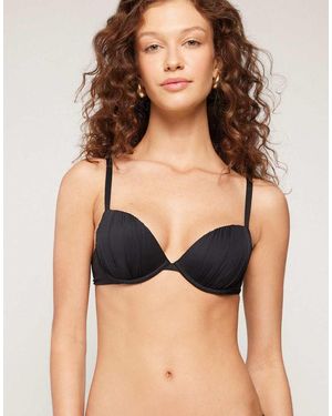 Tezenis Graduated Push-Up Bikini Top - Black