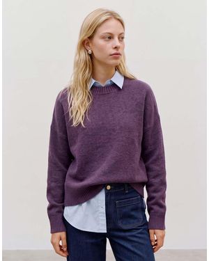 Vero Moda Soft O-neck Jumper - Purple