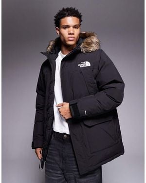 The North Face Parka Negro Tnf Para Hombre Mcmurdo De - Azul