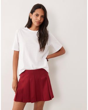 ASOS Maßgeschneiderter plisseerock - Rot