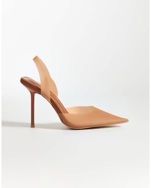 Public Desire Rarity Heeled Slingback Shoes - Black