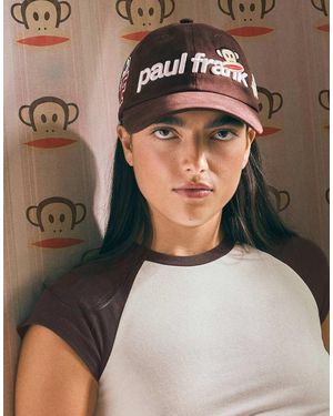 Bershka Paul Frank Cappellino Ricamato - Grigio