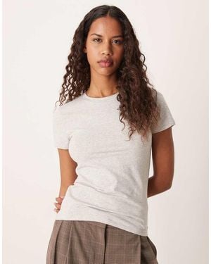 Abercrombie & Fitch Seamless Short Sleeve T-shirt - White