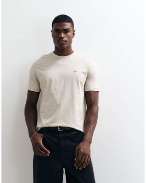GANT Regular Shield Short Sleeve T-shirt - White