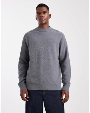 Jack & Jones Boucle Sweater - Grey