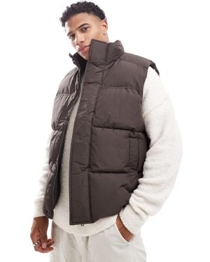 Jack & Jones Puffer Gilet - Gray