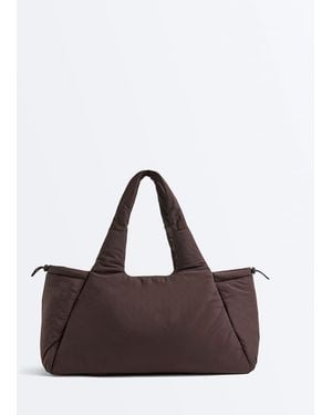 Oysho Padded Sports Bag - Brown