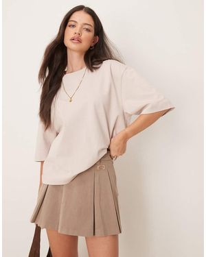 Dickies Falda Claro Plisada De Estilo Worker Unionville De -Marrón - Neutro