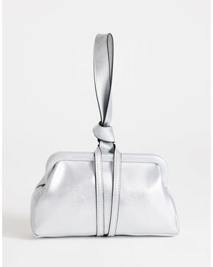 TOPSHOP Jade Mini Loop Grab Bag - White