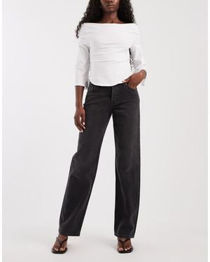 Tommy Hilfiger Sophie Low Rise Straight Fit Jeans - White