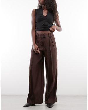 AllSaints Charley Co-Ord Linnenmix Broek - Meerkleurig