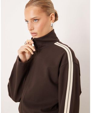 Mango – tri – trainingsjacke - Braun