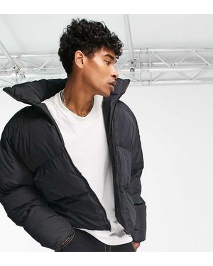 Collusion Chaqueta De Plumas Negra Acolchada De - Negro