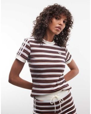 adidas Originals Terry Towelling T-Shirt - White