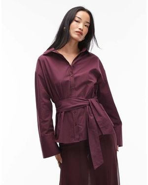 ASOS Camicia Stretta - Rosso