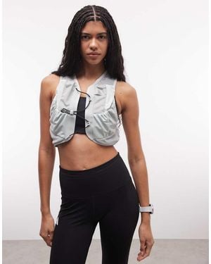 adidas Originals Adidas Running Vest With Pockets - White