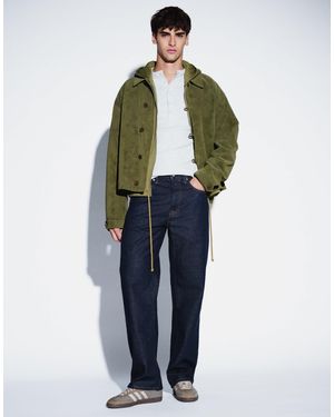 Calvin Klein – gerade geschnittene 90er-jeans - Blau