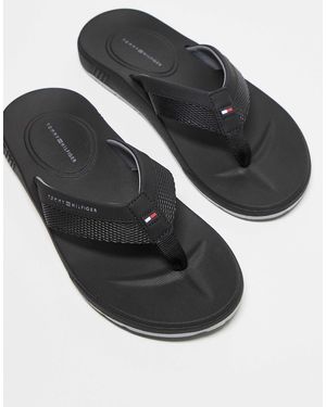 Tommy Hilfiger Beach Thongs - Black