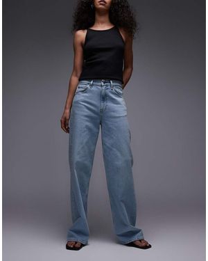 ARKET Lupine High Rise Wide Leg Jeans - Blue