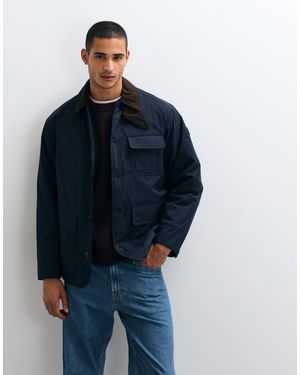 Tommy Hilfiger Padded Harrington Barn Jacket - Blue