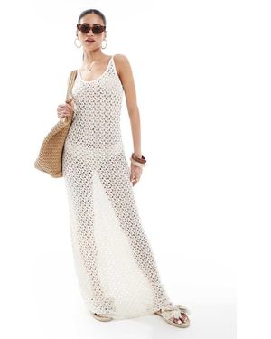 ONLY Crochet Maxi Dress - White