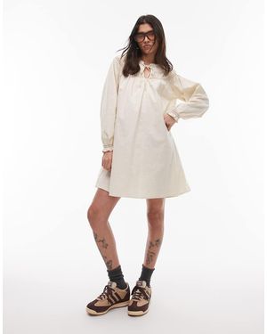 Résumé Resume Boho Chuck On Smock Dress - Natural