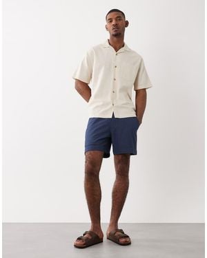 Abercrombie & Fitch 6 Inch Pull On Shorts - Blue