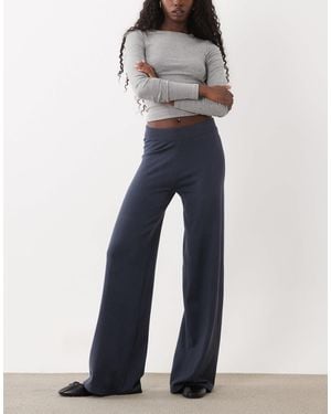 Mango Relaxed Trouser - Blue