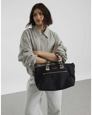 River Island Cabin Size Ri Holdall Bag - Grey