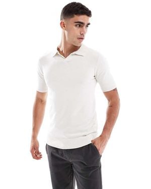 Threadbare Polo Écru - Bianco