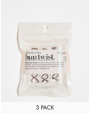 Kitsch Set Van 3 Draaispelden Voor Knotten - Wit