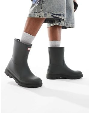 HUNTER Downpour Short Wellington Boots - Green