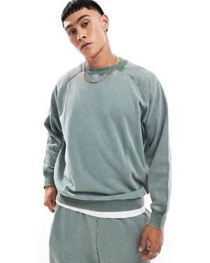 ASOS – oversize-sweatshirt - Blau