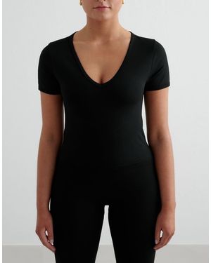 Aim'n Shape Seamless Short Sleeve - Black
