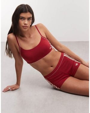 adidas Adidas Originals Adicolor Comfort Flex Cotton Short Pant - Red